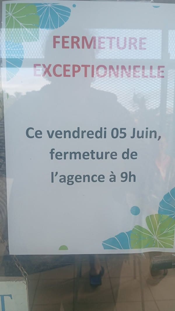 Iaorana Moorea La Polynésienne des Eaux fermera "Exceptionnellement" à 9 h Aujourd'hui Vendredi 05 Mai😅