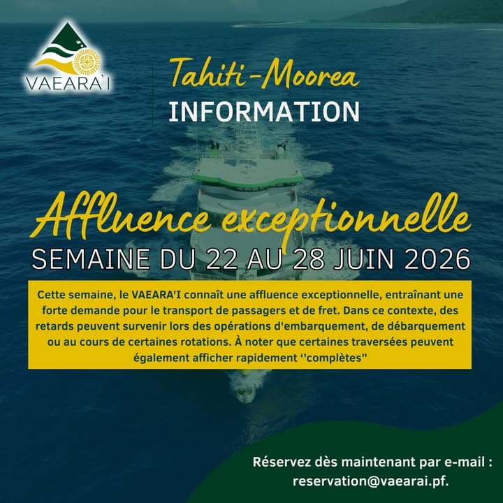 🔴 FLASH INFO | Avis aux passagers