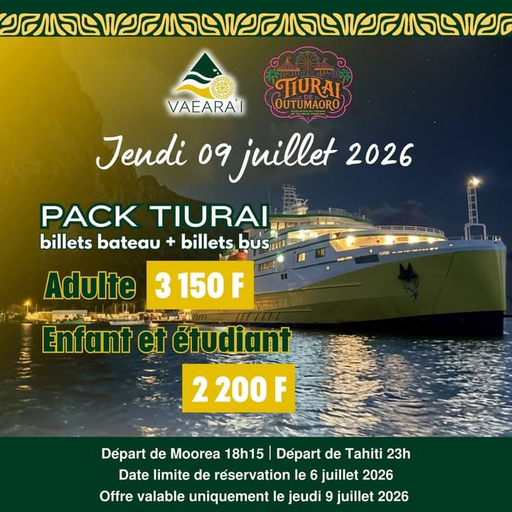 RELANCE | Résidents de Moorea : Nocturne spéciale Tiurai 🎡🌙🎪