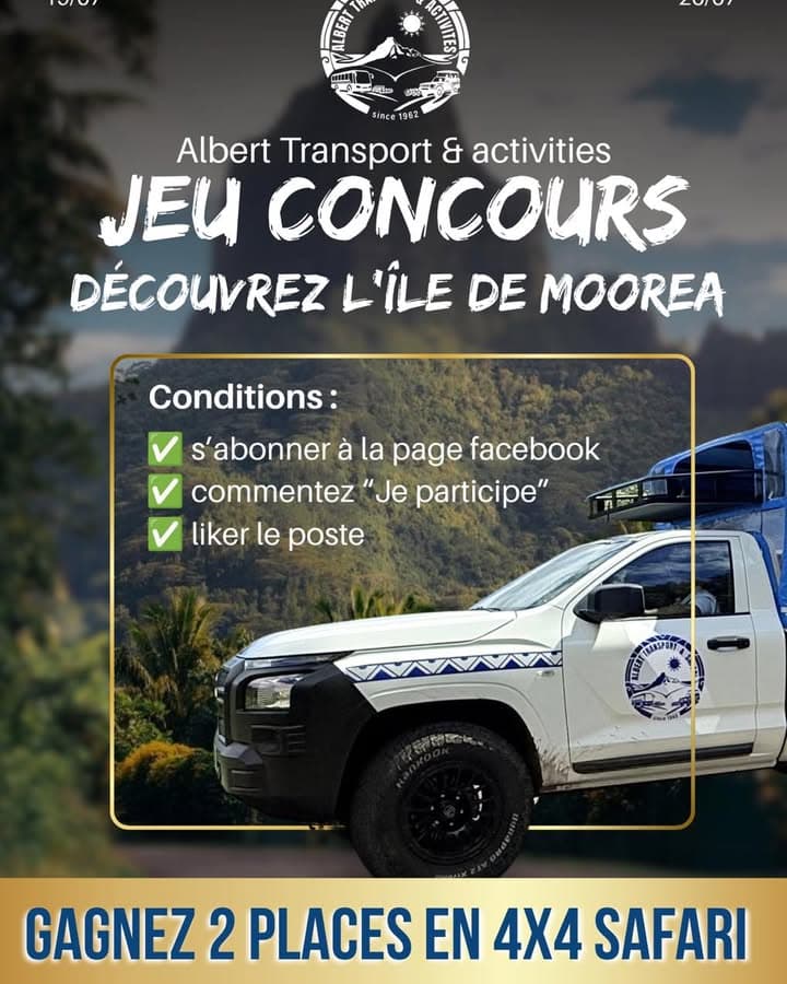 đ JEU CONCOURS â 2 PLACES SAFARI Ă GAGNER !