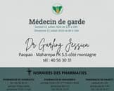 MEDECIN DE GARDE| week-end du 11 Juin 2026