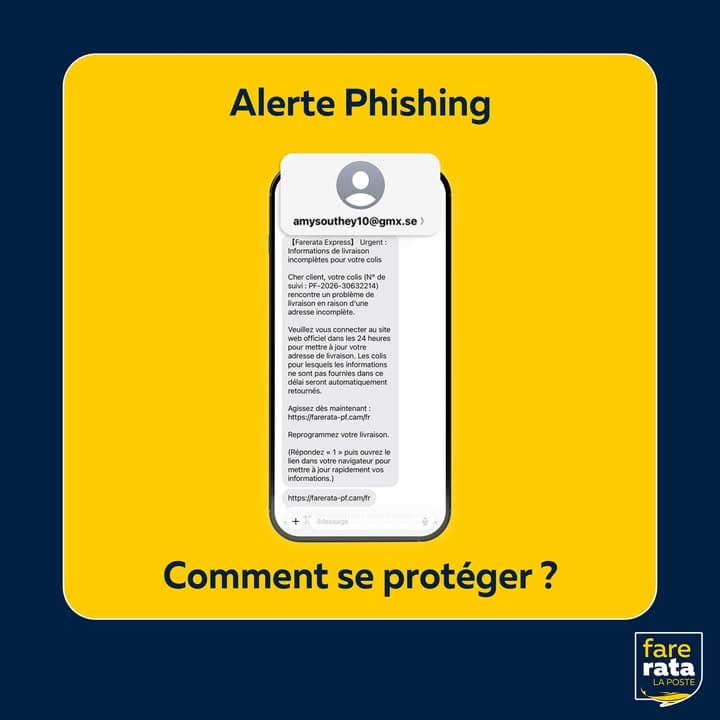 FARE RATA | ALERTE PHISHING ‼️