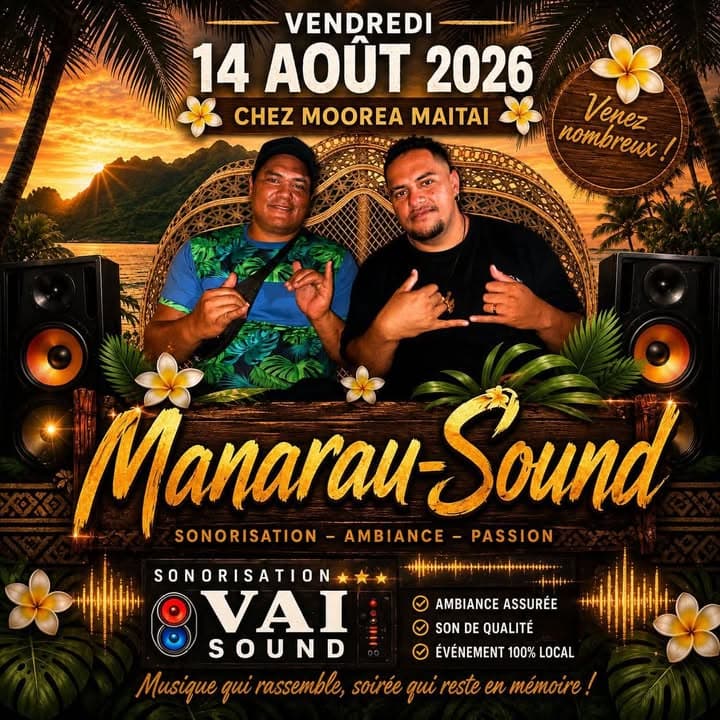 🌺 Iaorana les amis !
