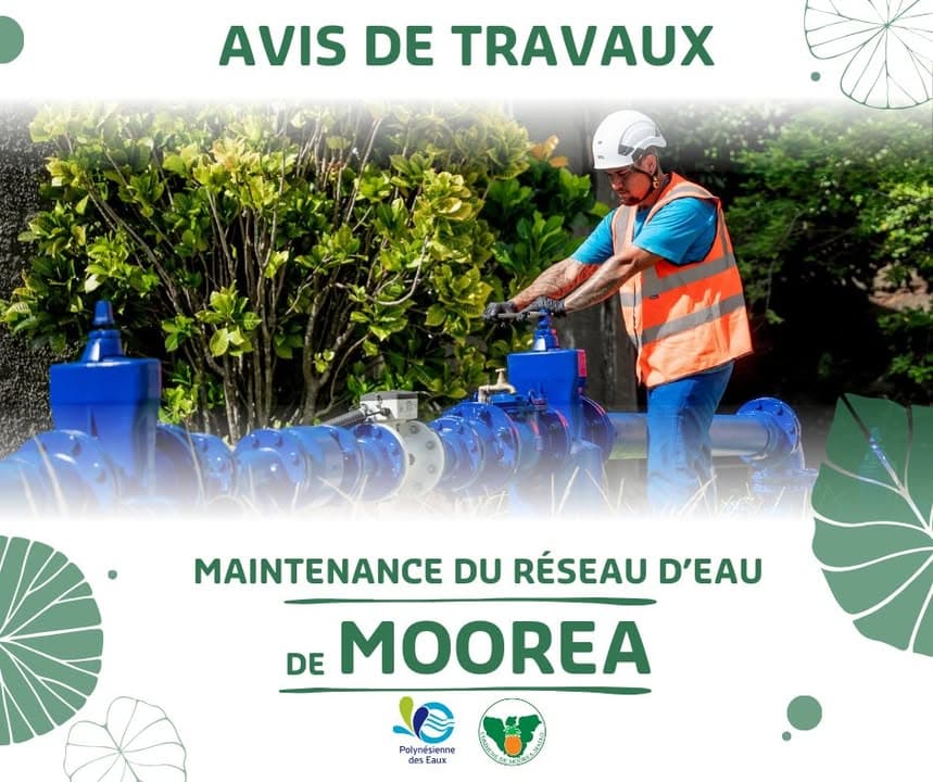 ⚠️🚧 MOOREA - AVIS DE TRAVAUX 🚧⚠️