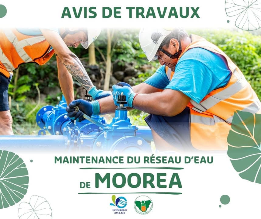⚠️🚧 MOOREA - AVIS DE TRAVAUX 🚧⚠️